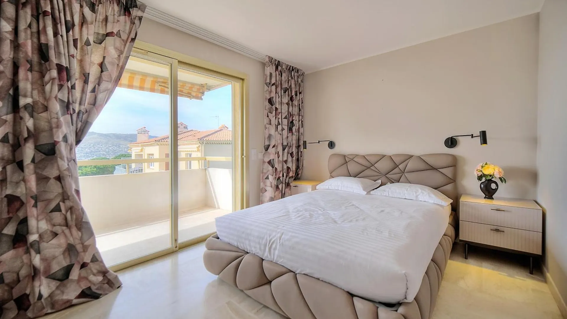 公寓 Serenity By The Sea 180 Degrees Sea View And Pool 戛纳 法国